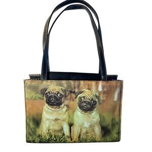 Pug dog purse‎